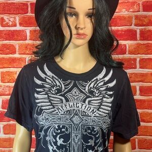 Mathilda S/S Baby Tee Affliction Women’s T-Shirt
